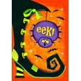 thumbnail image 1 of Toland Home Garden Eek! Spider Halloween Flag Double Sided 12x18 Inch, 1 of 5