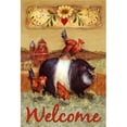 thumbnail image 1 of Toland Home Garden  Farm Field Welcome Garden Flag, 1 of 1