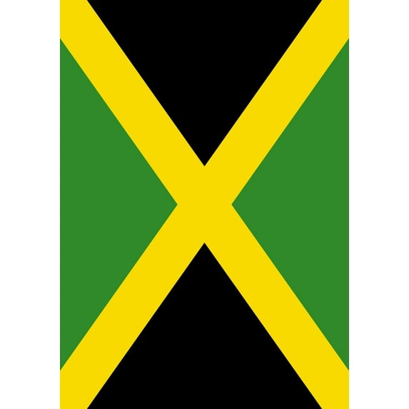 Toland Home Garden Flag of Jamaica Garden Flag