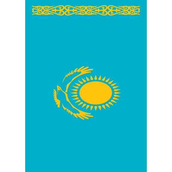 Toland Home Garden Flag of Kazakhstan House Flag