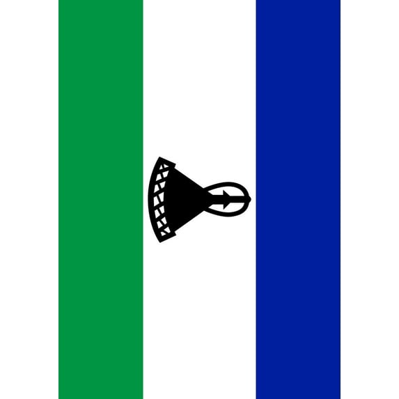 Toland Home Garden Flag of Lesotho House Flag