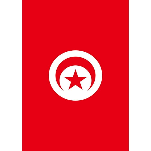 Toland Home Garden Flag of Tunisia Garden Flag