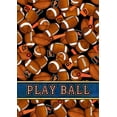 thumbnail image 1 of Toland Home Garden Game Time Football Flag Double Sided 28x40 Inch, 1 of 5
