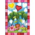 thumbnail image 1 of Toland Home Garden  Heart Garden House Flag 28in. x 40in., 1 of 1