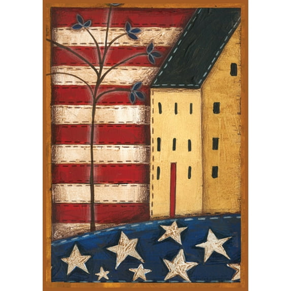 Toland Home Garden Land Of The Free Garden Flag