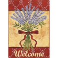 thumbnail image 1 of Toland Home Garden  Lavender Spray House Flag, 1 of 1