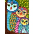 thumbnail image 1 of Toland Home Garden Owl Family Bird Owl Flag Double Sided 28x40 Inch, 1 of 5