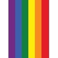thumbnail image 1 of Toland Home Garden Rainbow Pride LGBTQIA+ Pride Flag Double Sided 12x18 Inch, 1 of 5