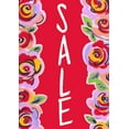 thumbnail image 1 of Toland Home Garden Red Floral Sale Flower Sale Flag Double Sided 28x40 Inch, 1 of 5