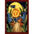 thumbnail image 1 of Toland Home Garden Scare Crow Fall Halloween Flag Double Sided 12x18 Inch, 1 of 5