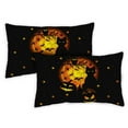 thumbnail image 1 of Toland Home Garden Set of 2 Scary Halloween Halloween Pillow Covers 12x18 Inch Fall Throw Pillows, 1 of 4