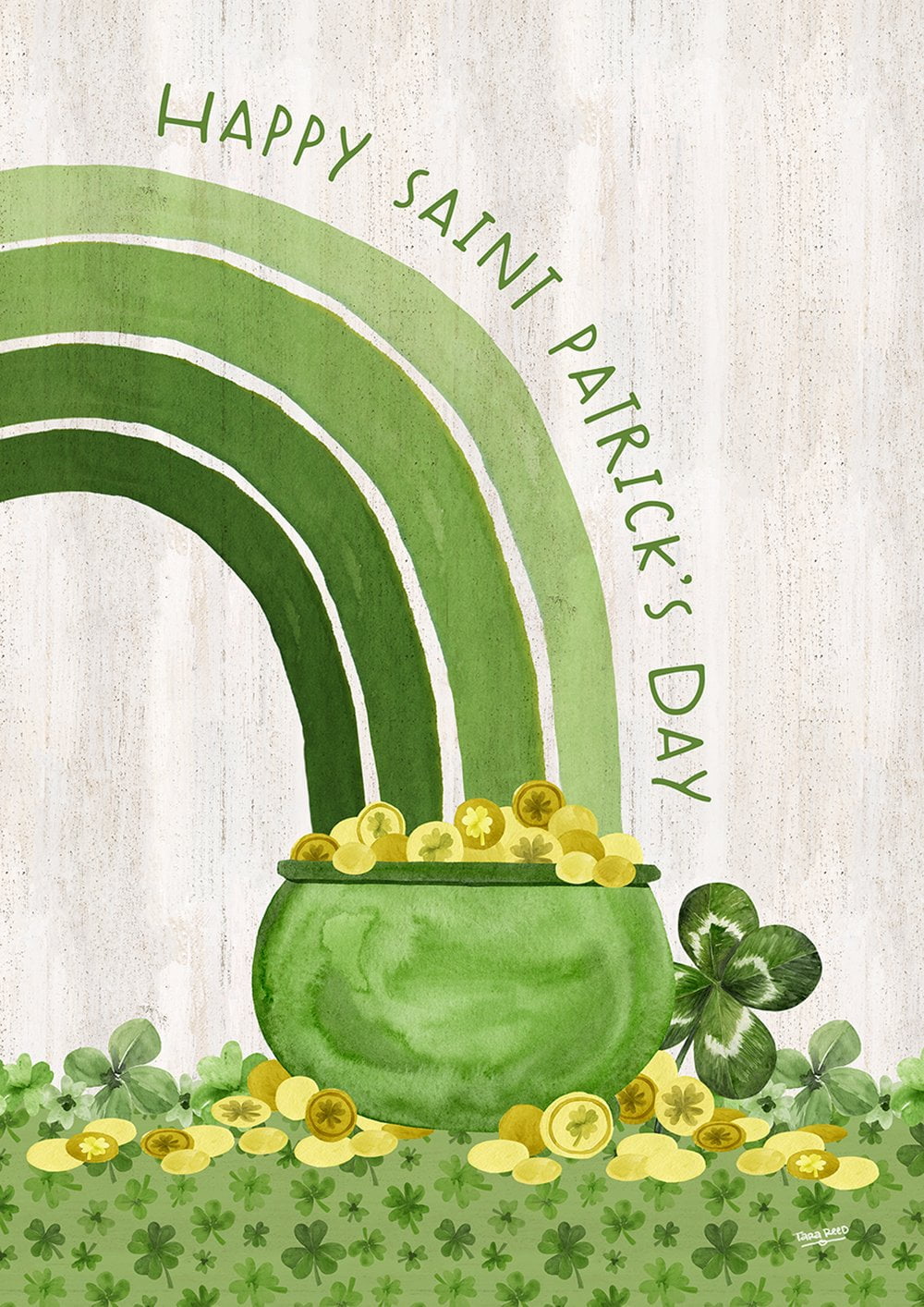 st patricks day flag 28x40