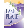 thumbnail image 1 of Toland Home Garden Ski Lake Placid Lake Placid Flag Double Sided 12x18 Inch, 1 of 5