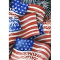 thumbnail image 1 of Toland Home Garden Sparkling Old Glory 4th of July Patriotic Flag Double Sided 12x18 Inch, 1 of 5