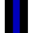 thumbnail image 1 of Toland Home Garden Thin Blue Line Patriotic Police Flag Double Sided 28x40 Inch, 1 of 5