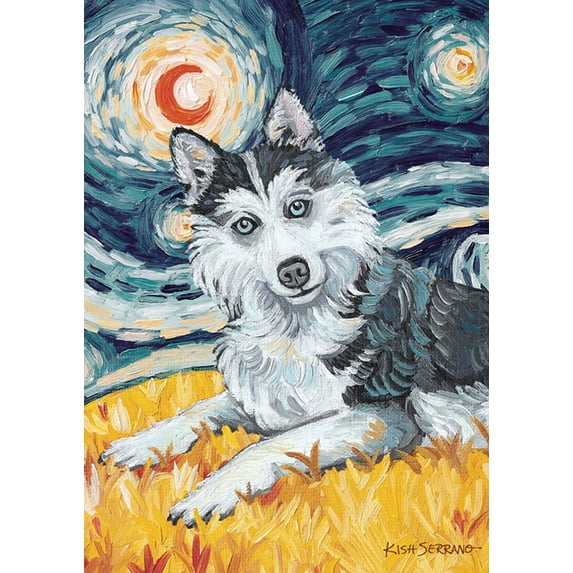 Toland Home Garden Van Growl French Bulldog Flag