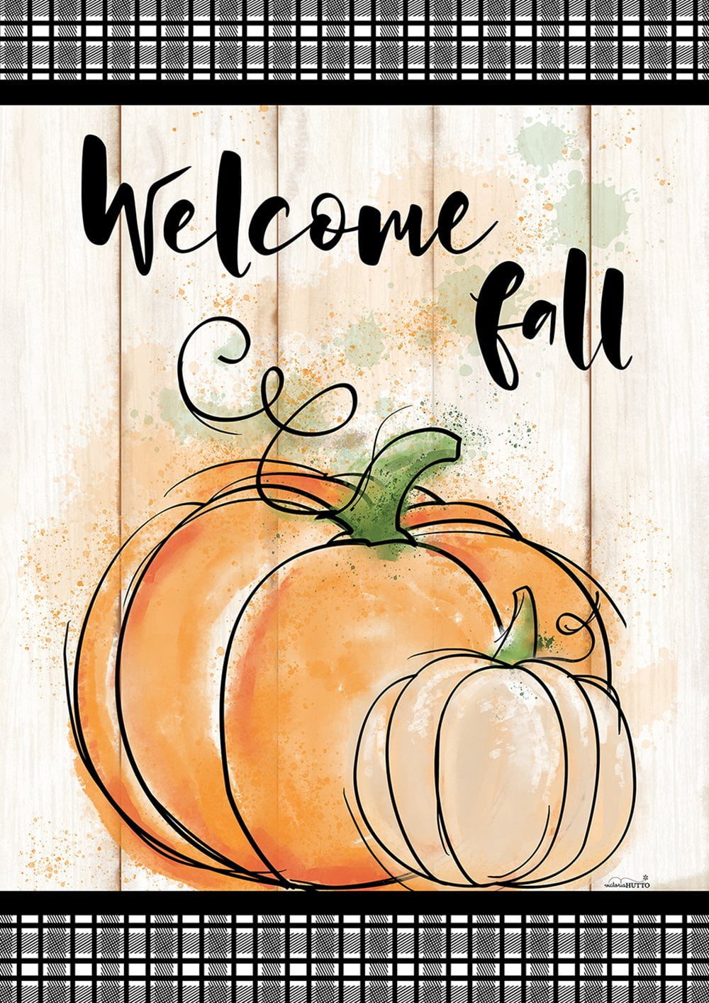 Toland Home Garden Welcome Sonnenblumen Flagge – 28x102 Cm, Aus Polyester, Einseitig Bedruckt, Wetterbeständig