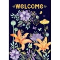 thumbnail image 1 of Toland Home Garden Welcome Lilies Flower Spring Flag Double Sided 28x40 Inch, 1 of 5