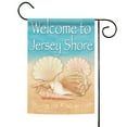 thumbnail image 1 of Toland Home Garden Welcome Shells-Jersey Shore Beach Jersey Shore Flag Double Sided 12x18 Inch, 1 of 5