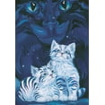 thumbnail image 1 of Toland Home Garden Wishing Cats Kittens Cat Flag Double Sided 12x18 Inch, 1 of 5