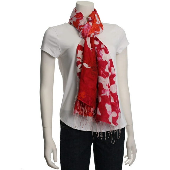 Tolani Abyss Coral Scarf