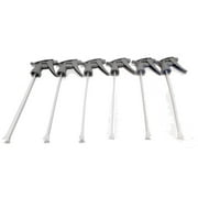 Tolco 28mm Gray Chemical Resistant Spray Head 9-1/4" Dip Tube 6 Pack