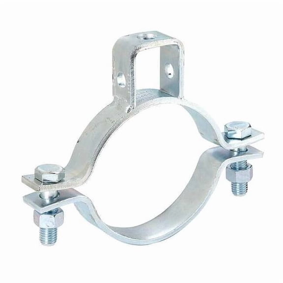 Tolco Clamp, Conduit; Pipe Use, 3 in, Steel, Electro Galvanized 4 B