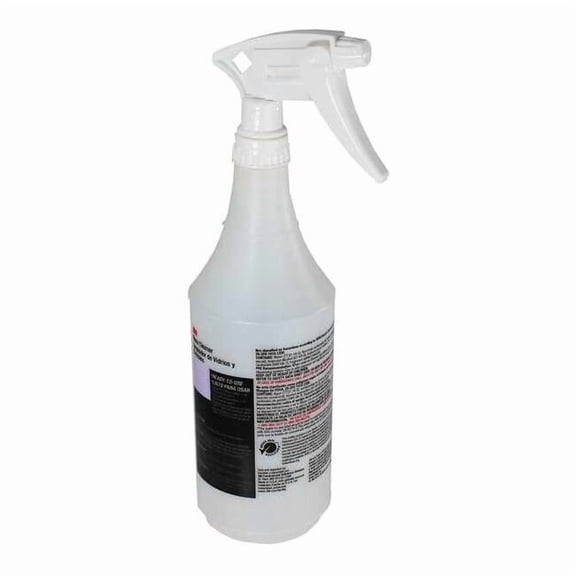 Tolco 1L Clear Plastic Preprinted Trigger Spray Bottle, PK12 130401