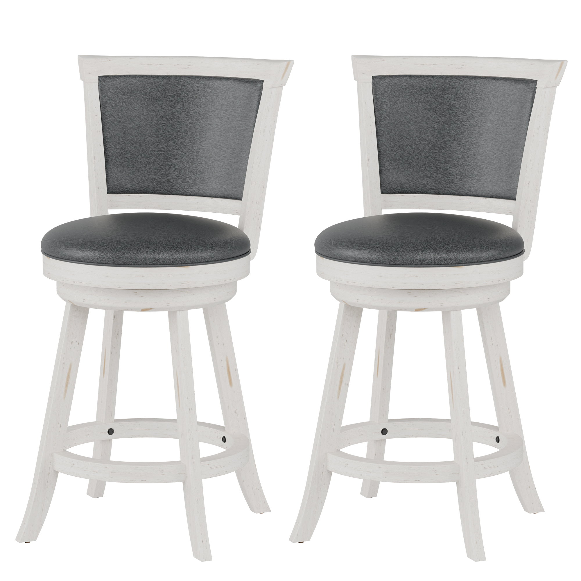 Coaster Boyer 24" Counter Stool in Black and Cherry