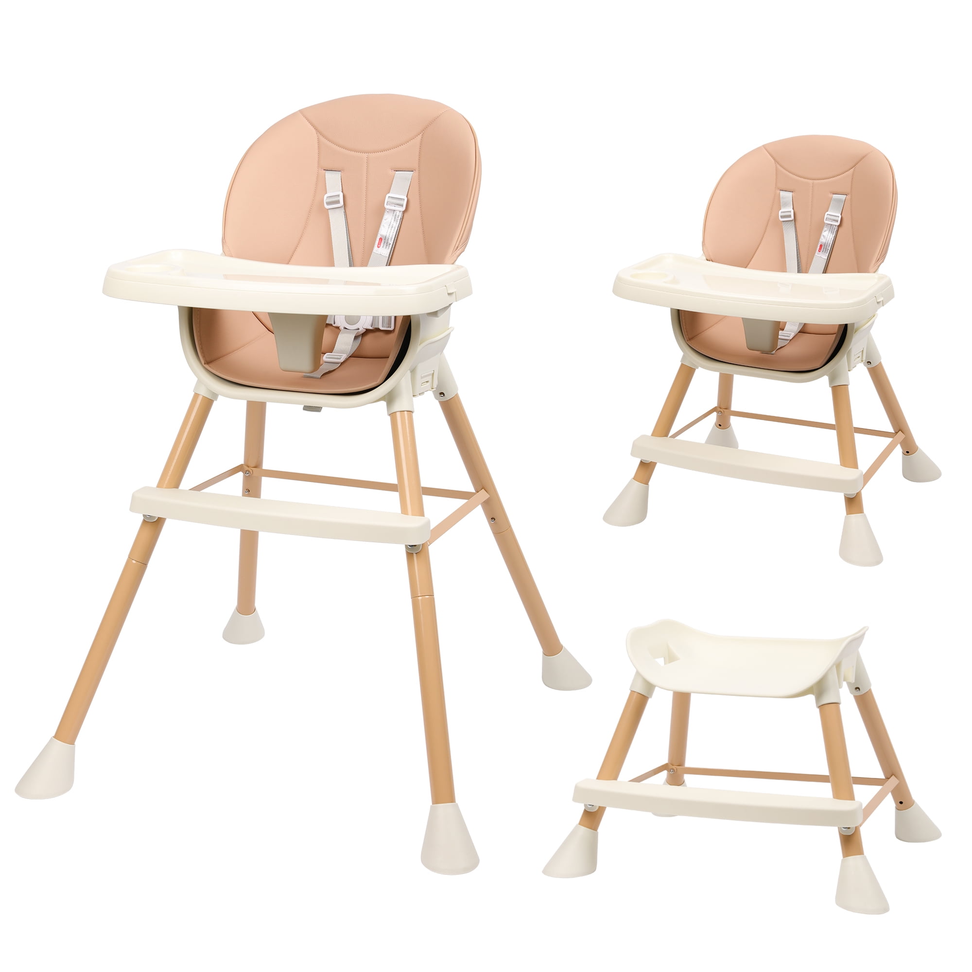 High chair height deals adjustable