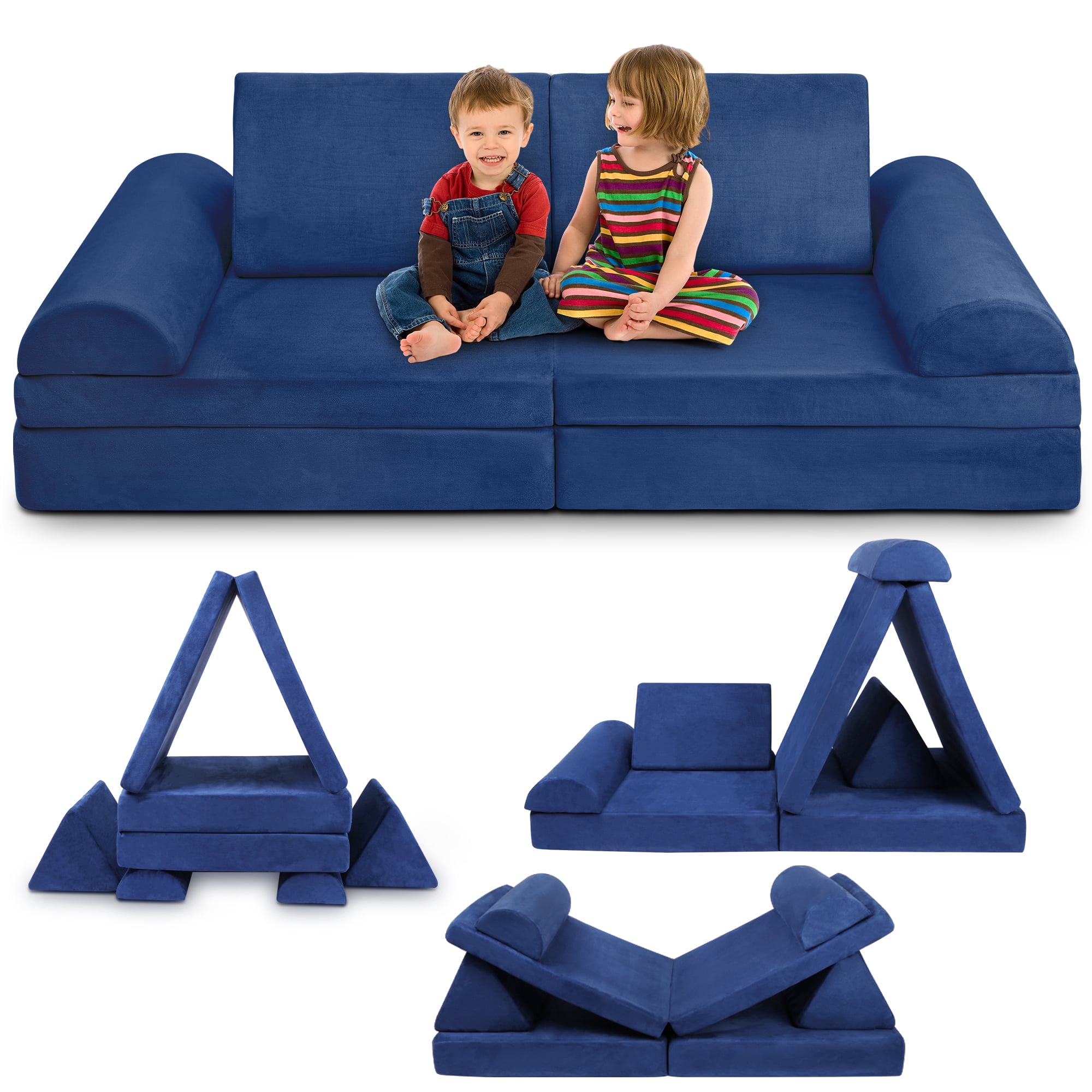 Tolead 6 Pcs Play Couch for Kids Imaginative Furniture Play Set