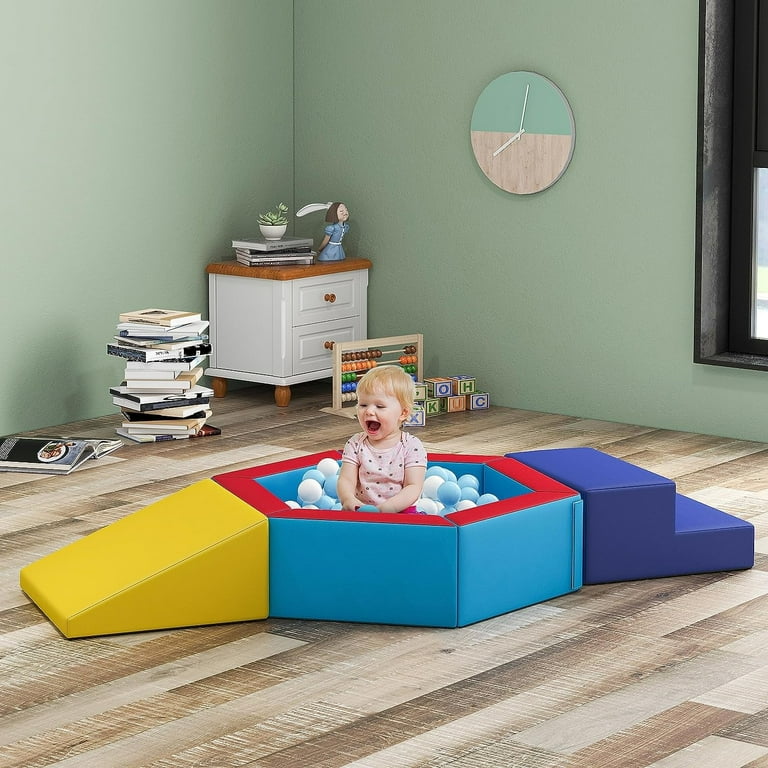 Tolead Kids Indoor Climbing Sliding, Soft Foam Toddler Play