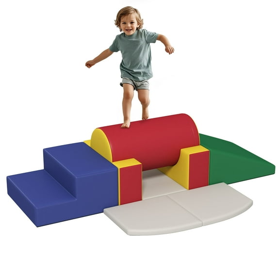 Tolead Crawling and Sliding Soft Foam Block, Crawl Activity Play Set, Multi-color