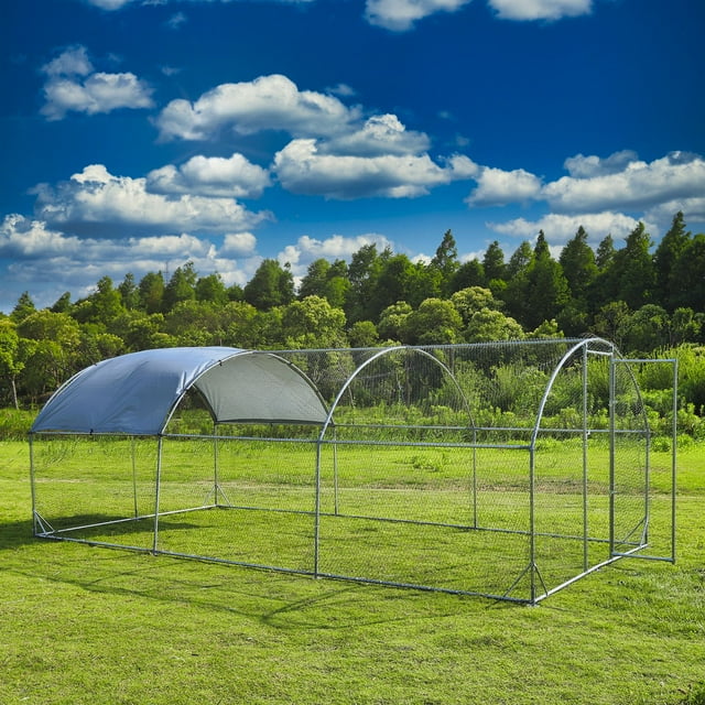 Tolead Large Metal Chicken Coop Upgrade TriSupporting Wire Mesh