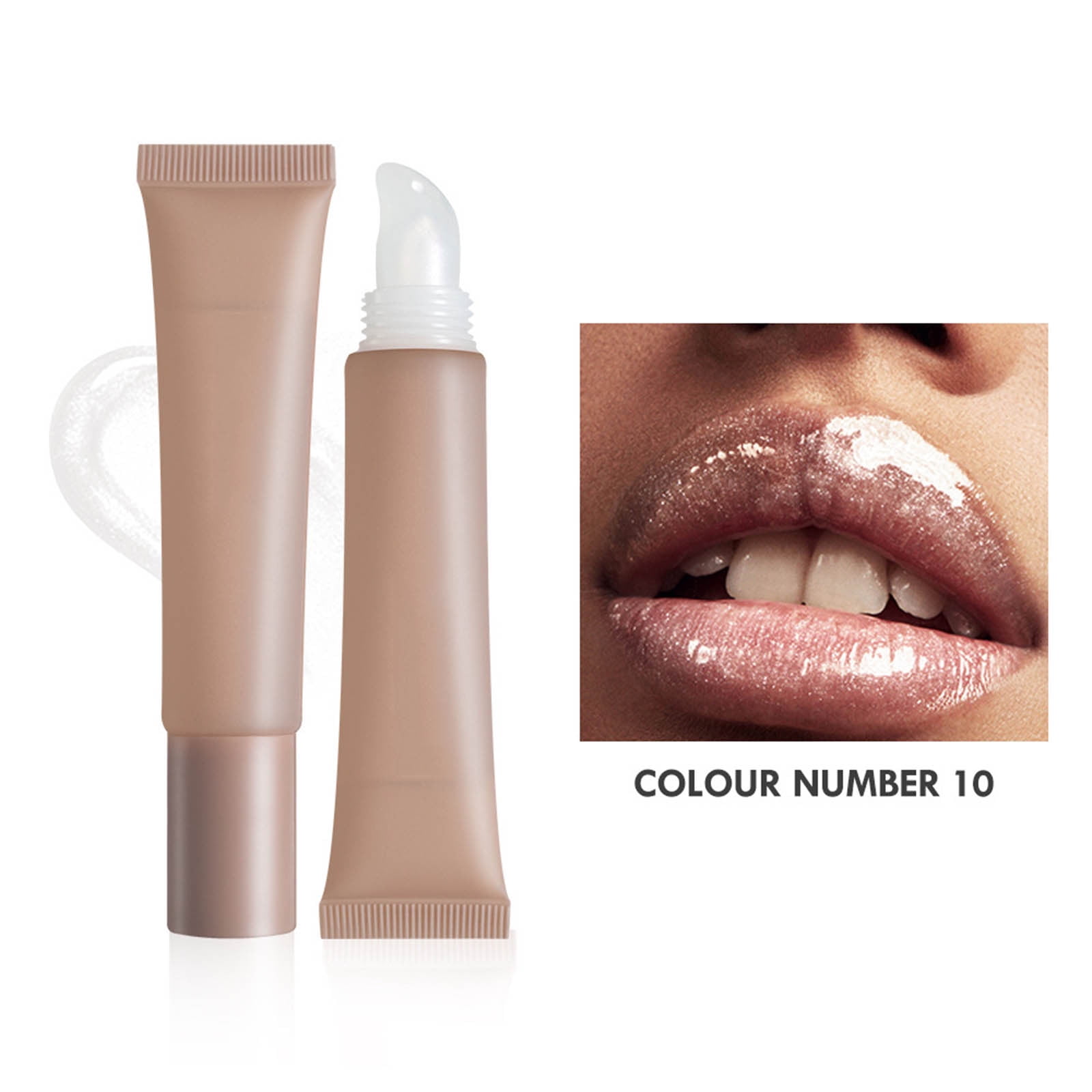 Lip Gloss Pipettes Makeup for Teens 13-14 Candy Colors Oil Based Light Bulb Lip Gloss Full Lip Gloss Pack Girls Lip Gloss 28 Lip Jelly Lip Gloss with Glitter inside Stay Glossy Lip Gloss Clear Natural