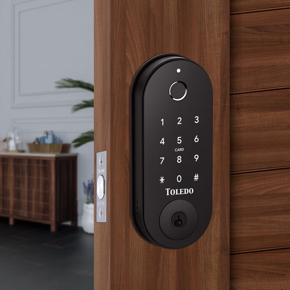 Toledo Deadbolt Nexus Black