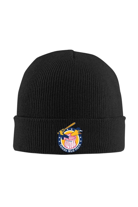 Toledo Mud Hens Beanie Hat For Men And Women Winter Warm Hats Knit Slouchy Thick Skull Cap