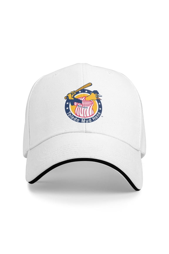 Toledo Mud Hens Unisex Baseball Caps Sandwich Caps Dad Hat Casual Hat