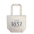 thumbnail image 1 of Toledo, Ohio, Established Date (Blue) (100% Cotton Canvas Reusable Tote Bag), 1 of 3
