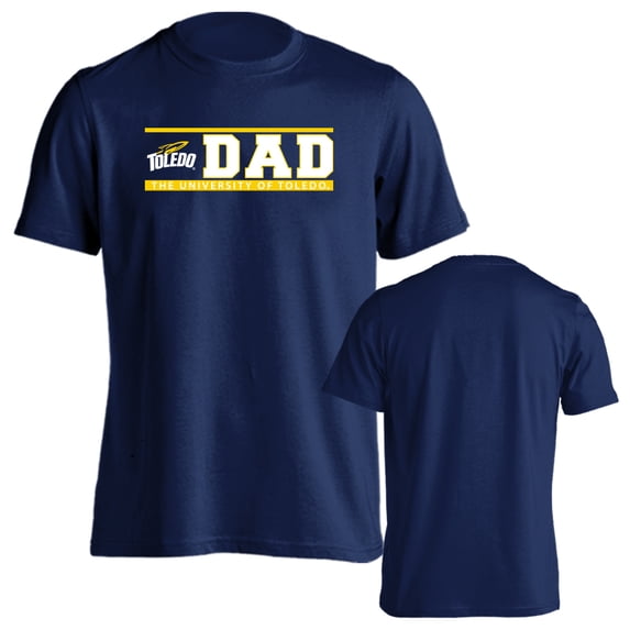 Toledo Rockets Dad Proud Parent Short Sleeve T-Shirt