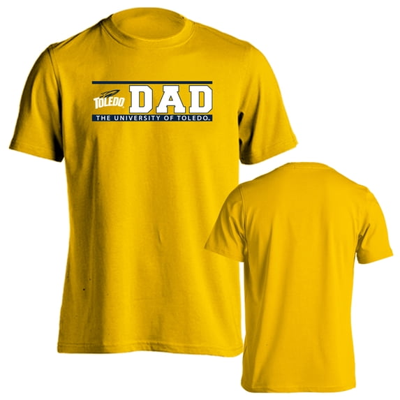 Toledo Rockets Dad Proud Parent Short Sleeve T-Shirt