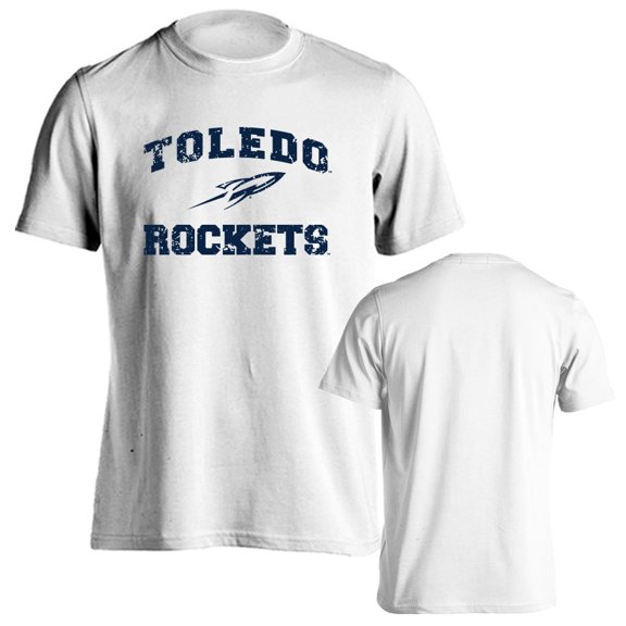 Toledo Rockets Distressed Retro Short Sleeve T-Shirt