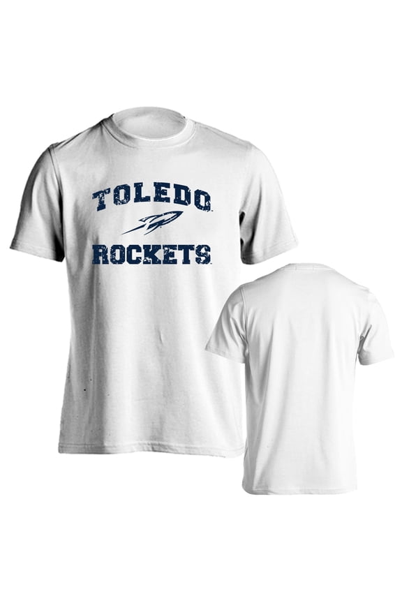 Toledo Rockets Distressed Retro Short Sleeve T-Shirt