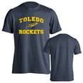 thumbnail image 1 of Toledo Rockets Distressed Retro Short Sleeve T-Shirt, 1 of 4