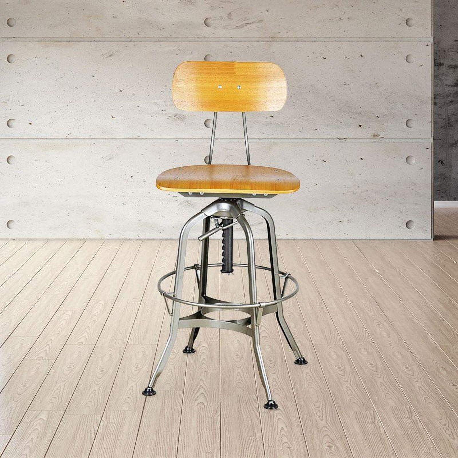 Toledo Swivel Adjustable Height Bar Stool