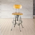 thumbnail image 1 of Toledo Swivel Adjustable Height Bar Stool, 1 of 4