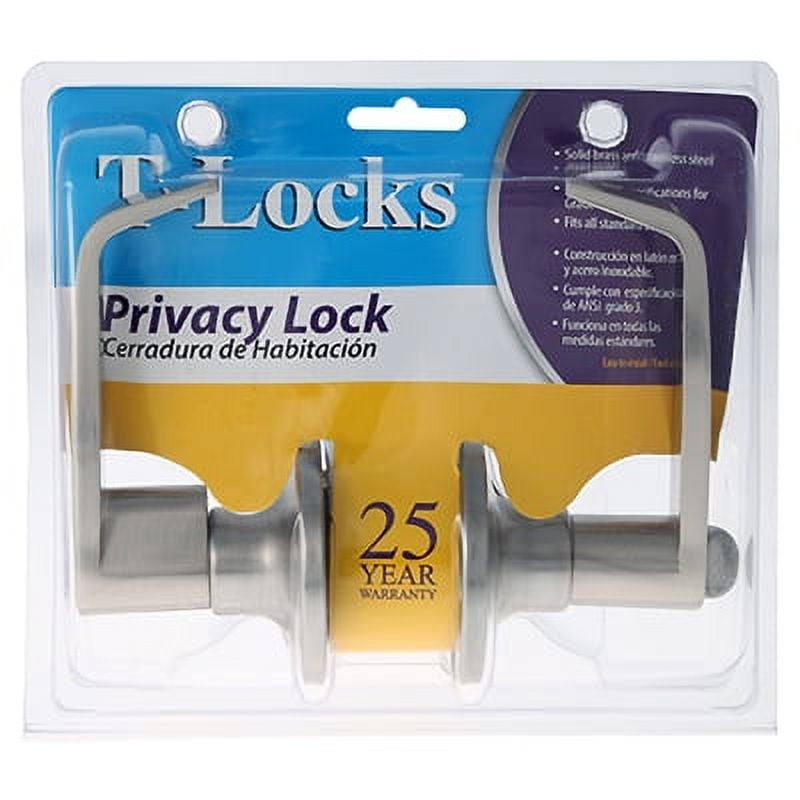 Toledo T-Locks Stainless Steel Interior Leverset Privacy Lock