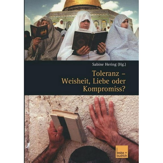 Toleranz -- Weisheit, Liebe Oder Kompromiss?: Multikulturelle Diskurse Und Orte, (Paperback)
