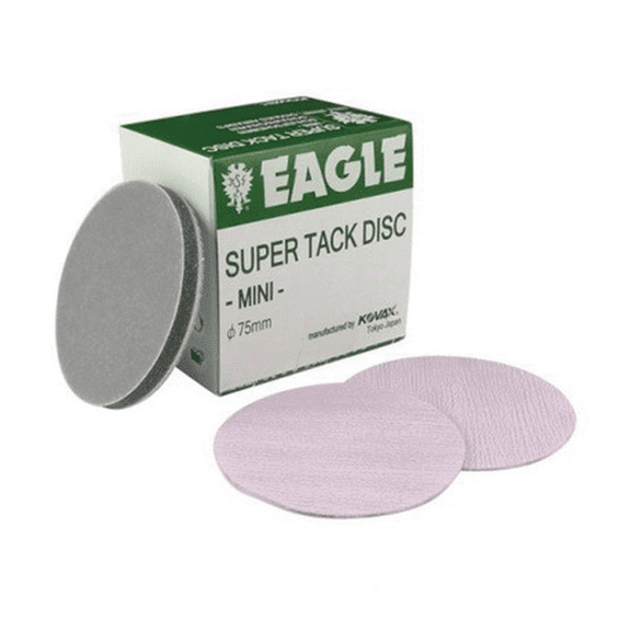 Eagle Abrasives, Inc. KOVAX Tolex 730-1502 Abrasive Disc, 3 in, 1500 Grit, Super-Tack Attachment