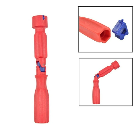 Toliet Seat Wrench Tools Toilet Seat Easy Loosening Fitting Tool Professional Repair Wrench 20 Cm/ 8 Inches Abs